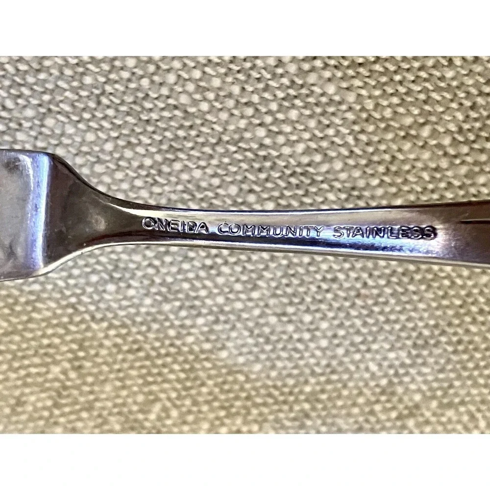 Oneida Community Stainless Flatware My Rose 1 Sugar Spoon 1 Master Butter Knife
